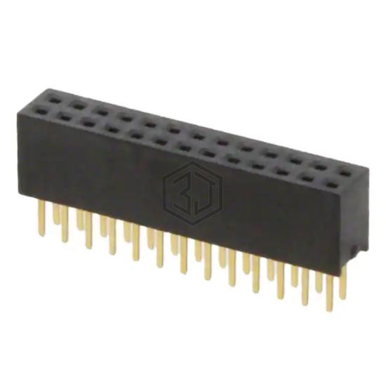 20021311-00026T4LF - Amphenol ICC (FCI) - Rectangular Connectors - Headers, Receptacles, Female Sockets