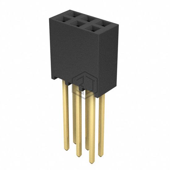 SSQ-103-04-G-D - Samtec Inc. - Rectangular Connectors - Headers, Receptacles, Female Sockets