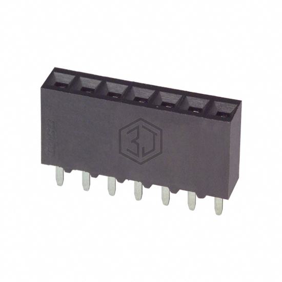 534237-5 - TE Connectivity AMP Connectors - Rectangular Connectors - Headers, Receptacles, Female Sockets
