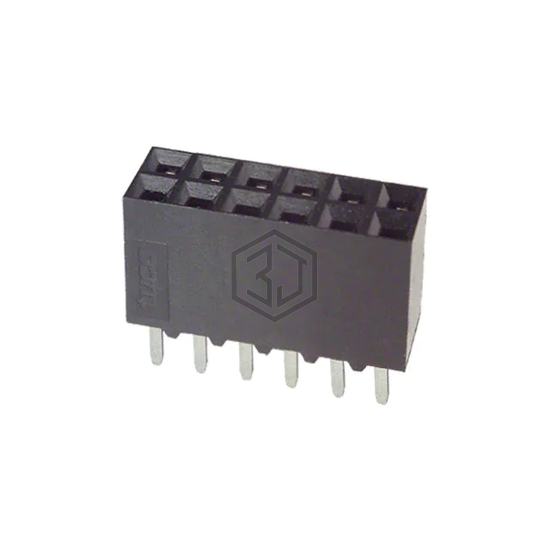 5-534236-6 - TE Connectivity AMP Connectors - Rectangular Connectors - Headers, Receptacles, Female Sockets