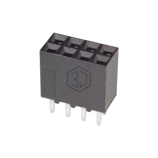 534206-4 - TE Connectivity AMP Connectors - Rectangular Connectors - Headers, Receptacles, Female Sockets