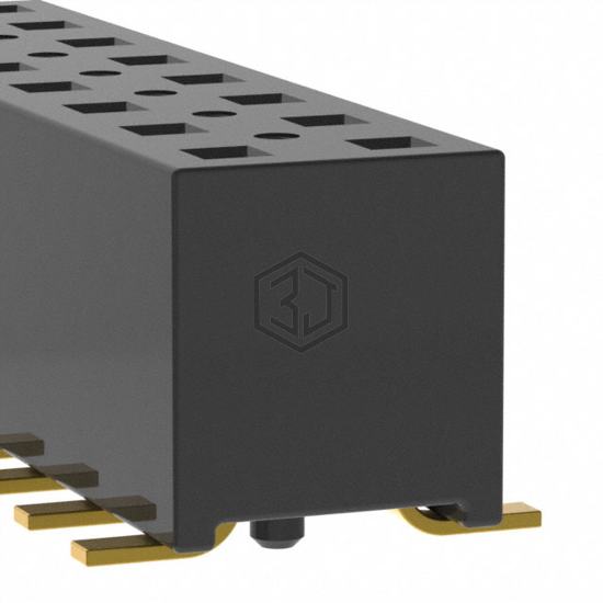 TLE-113-01-G-DV-A - Samtec Inc. - Rectangular Connectors - Headers, Receptacles, Female Sockets