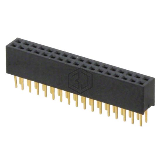 20021311-00034T4LF - Amphenol ICC (FCI) - Rectangular Connectors - Headers, Receptacles, Female Sockets