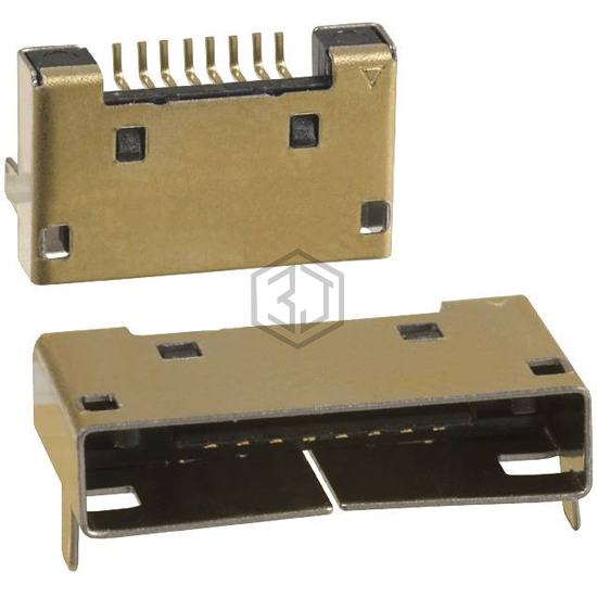 3260-8S1(55) - Hirose Electric Co Ltd - Rectangular Connectors - Headers, Receptacles, Female Sockets