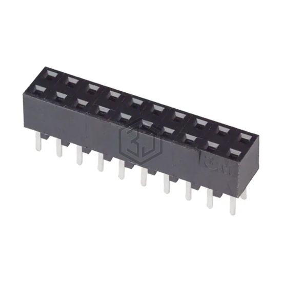 150220-6002-RB - 3M - Rectangular Connectors - Headers, Receptacles, Female Sockets