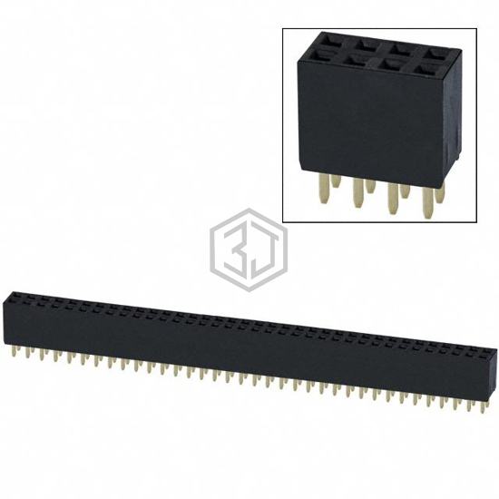 PPPC362LFBN-RC - Sullins Connector Solutions - Rectangular Connectors - Headers, Receptacles, Female Sockets