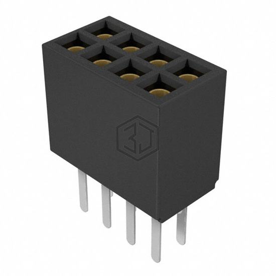 SFMC-104-03-S-D - Samtec Inc. - Rectangular Connectors - Headers, Receptacles, Female Sockets