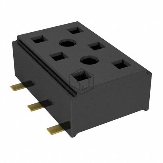 CLT-103-02-G-D-A - Samtec Inc. - Rectangular Connectors - Headers, Receptacles, Female Sockets
