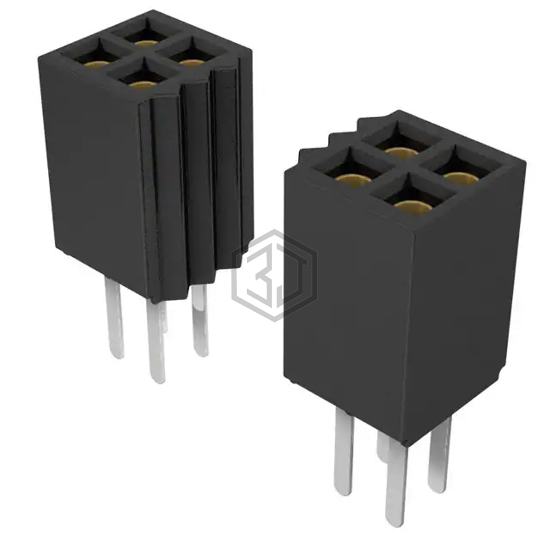 SFMC-150-01-S-D - Samtec Inc. - Rectangular Connectors - Headers, Receptacles, Female Sockets