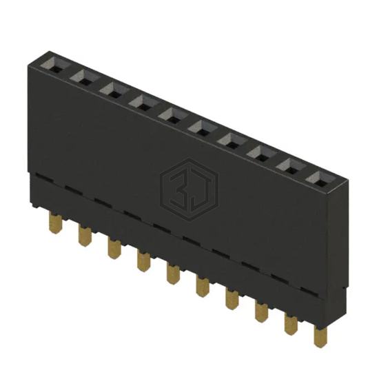 ESQ-110-12-G-S - Samtec Inc. - Rectangular Connectors - Headers, Receptacles, Female Sockets