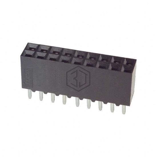 534206-9 - TE Connectivity AMP Connectors - Rectangular Connectors - Headers, Receptacles, Female Sockets