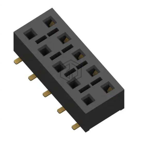 HLE-105-02-G-DV - Samtec Inc. - Rectangular Connectors - Headers, Receptacles, Female Sockets
