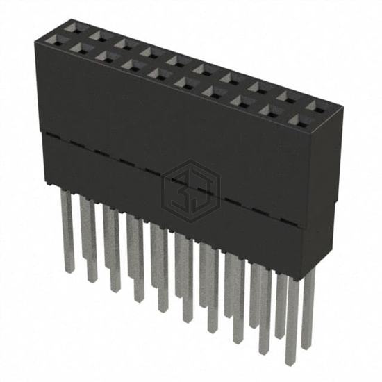 ESQ-110-24-T-D - Samtec Inc. - Rectangular Connectors - Headers, Receptacles, Female Sockets