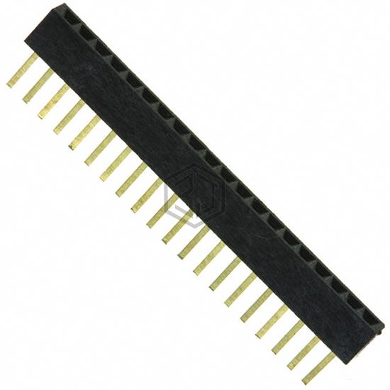 SFM210-LPSE-S20-ST-BK - Sullins Connector Solutions - Rectangular Connectors - Headers, Receptacles, Female Sockets