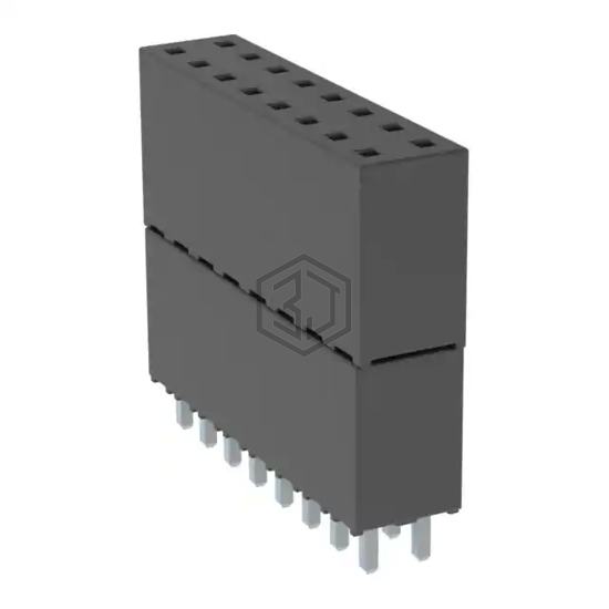 ESQ-108-33-L-D - Samtec Inc. - Rectangular Connectors - Headers, Receptacles, Female Sockets
