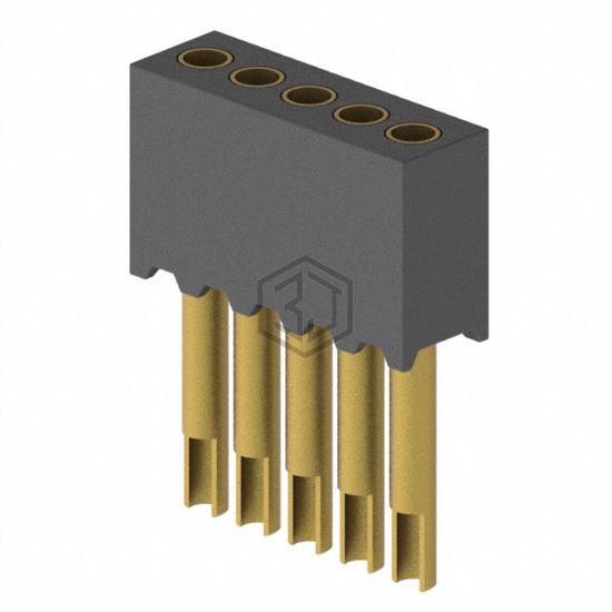 851-13-005-10-003000 - Mill-Max Manufacturing Corp. - Rectangular Connectors - Headers, Receptacles, Female Sockets