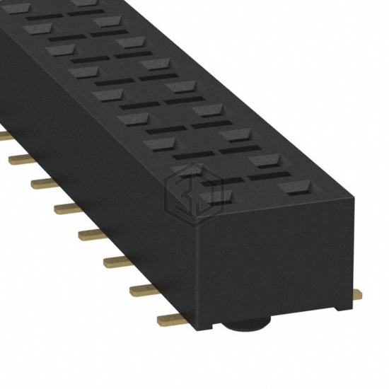 HLE-120-02-G-DV-A - Samtec Inc. - Rectangular Connectors - Headers, Receptacles, Female Sockets
