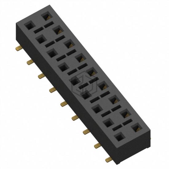 HLE-109-02-G-DV-BE - Samtec Inc. - Rectangular Connectors - Headers, Receptacles, Female Sockets