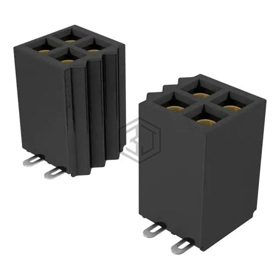 SFMC-110-02-L-D-P - Samtec Inc. - Rectangular Connectors - Headers, Receptacles, Female Sockets