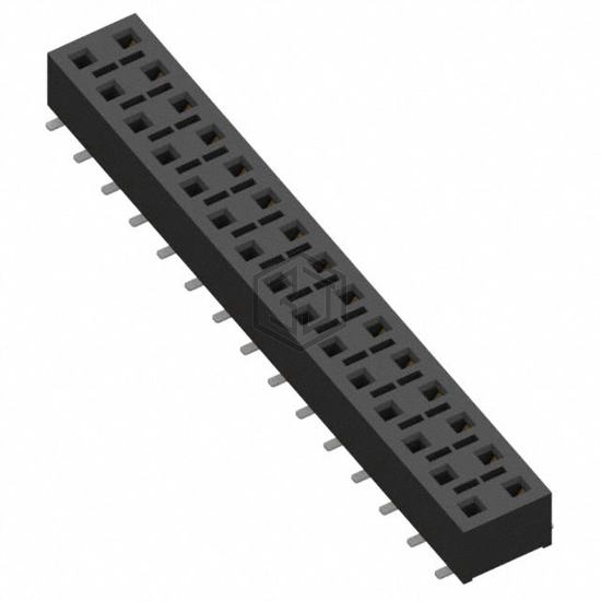 HLE-115-02-F-DV - Samtec Inc. - Rectangular Connectors - Headers, Receptacles, Female Sockets
