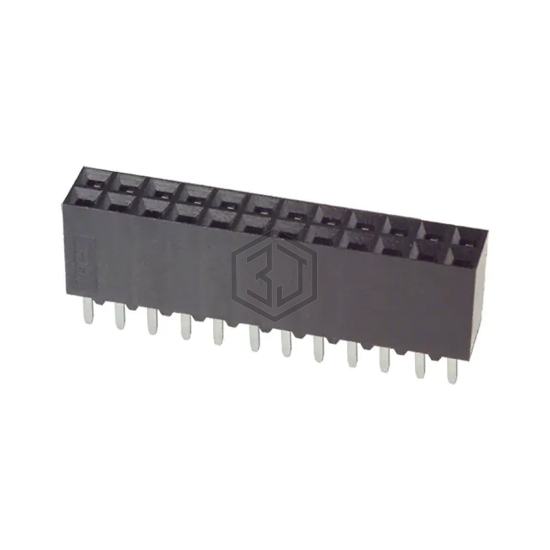 6-534206-2 - TE Connectivity AMP Connectors - Rectangular Connectors - Headers, Receptacles, Female Sockets