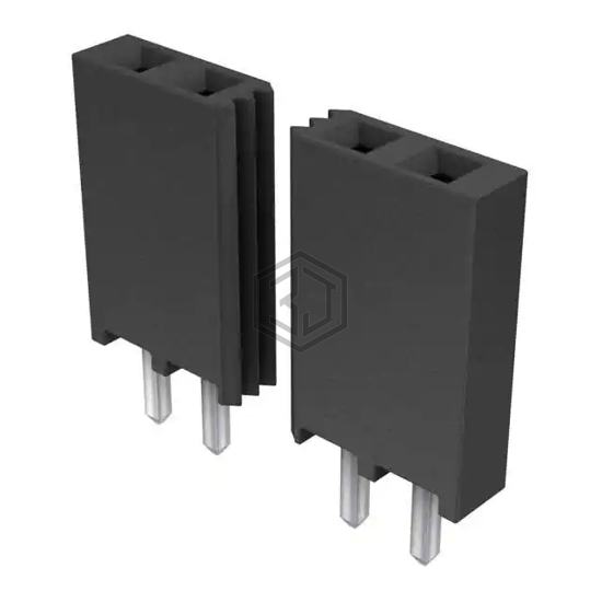 SSQ-150-01-T-S - Samtec Inc. - Rectangular Connectors - Headers, Receptacles, Female Sockets