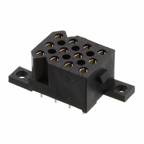 SMS12SE3K9 - Souriau-Sunbank by Eaton - Rectangular Connectors - Headers, Receptacles, Female Sockets