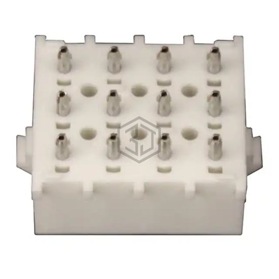 350829-4 - TE Connectivity AMP Connectors - Rectangular Connectors - Headers, Receptacles, Female Sockets