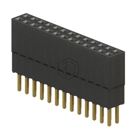 ESQ-113-23-G-D - Samtec Inc. - Rectangular Connectors - Headers, Receptacles, Female Sockets