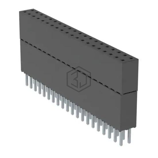 ESQ-120-44-T-D - Samtec Inc. - Rectangular Connectors - Headers, Receptacles, Female Sockets