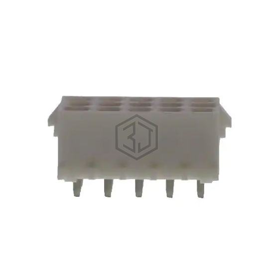 350830-4 - TE Connectivity AMP Connectors - Rectangular Connectors - Headers, Receptacles, Female Sockets