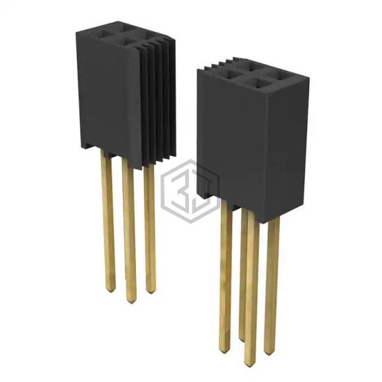 SSQ-112-04-G-D - Samtec Inc. - Rectangular Connectors - Headers, Receptacles, Female Sockets