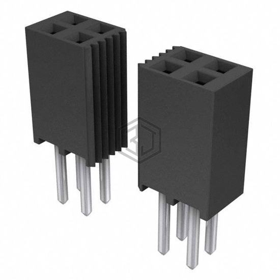SSQ-136-02-T-D - Samtec Inc. - Rectangular Connectors - Headers, Receptacles, Female Sockets