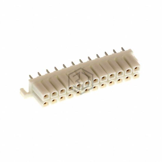 0015247243 - Molex - Rectangular Connectors - Headers, Receptacles, Female Sockets