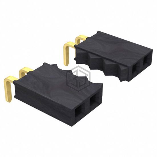 SSW-119-02-G-S-RA - Samtec Inc. - Rectangular Connectors - Headers, Receptacles, Female Sockets