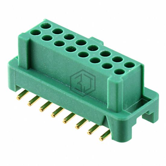 G125-FS11605L0P - Harwin Inc. - Rectangular Connectors - Headers, Receptacles, Female Sockets