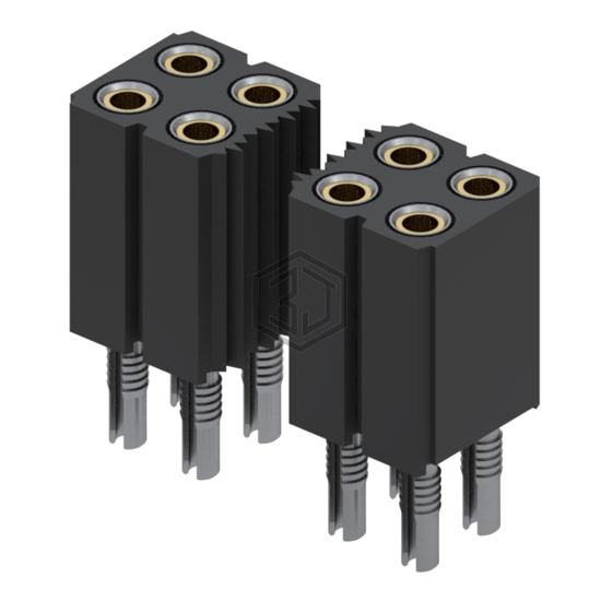 803-43-100-62-001000 - Mill-Max Manufacturing Corp. - Rectangular Connectors - Headers, Receptacles, Female Sockets