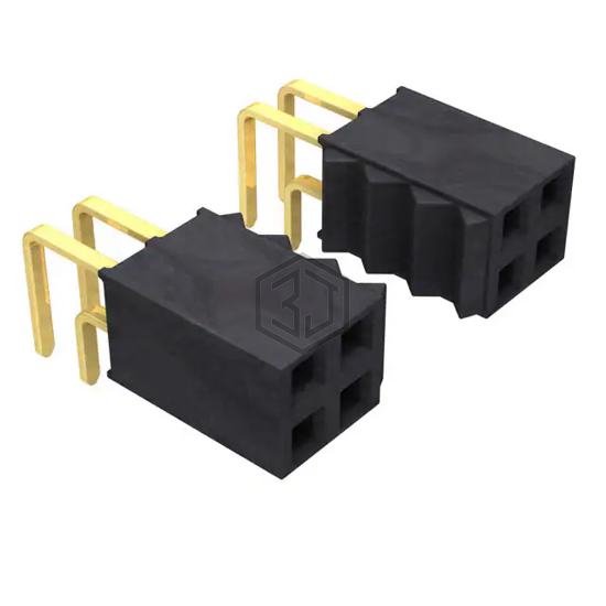 SSW-116-02-G-D-RA - Samtec Inc. - Rectangular Connectors - Headers, Receptacles, Female Sockets