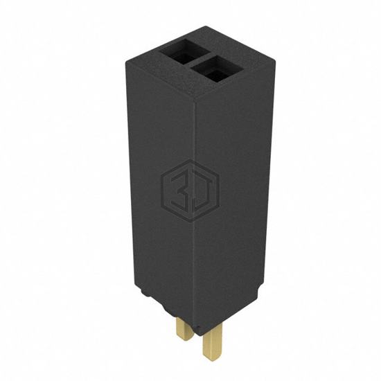SMS-102-01-G-S - Samtec Inc. - Rectangular Connectors - Headers, Receptacles, Female Sockets