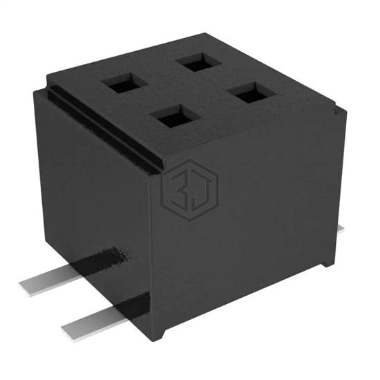 CLM-102-02-F-D - Samtec Inc. - Rectangular Connectors - Headers, Receptacles, Female Sockets