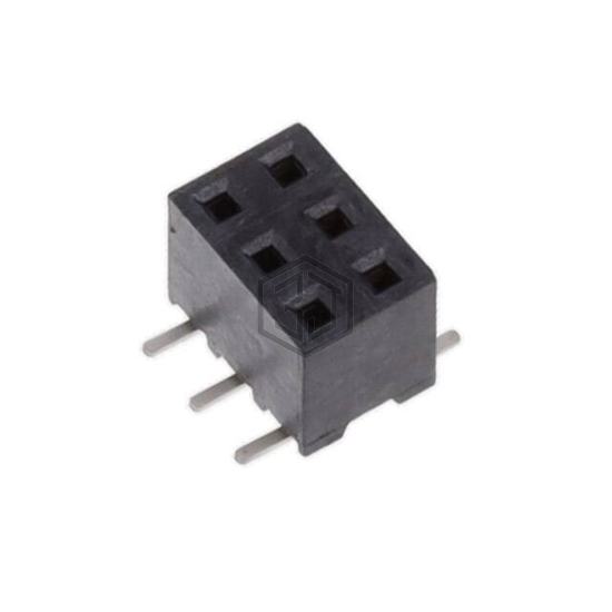 2314846-6 - TE Connectivity AMP Connectors - Rectangular Connectors - Headers, Receptacles, Female Sockets