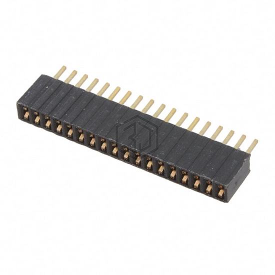 HRS-1B-18-GA - Adam Tech - Rectangular Connectors - Headers, Receptacles, Female Sockets