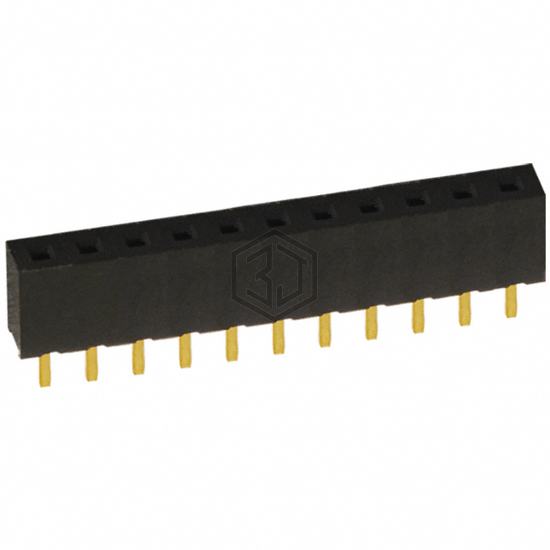 NPPN111BFCN-RC - Sullins Connector Solutions - Rectangular Connectors - Headers, Receptacles, Female Sockets