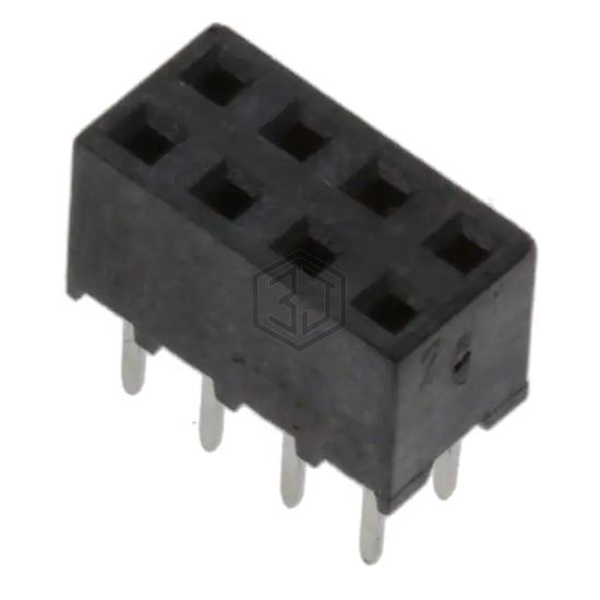2314822-8 - TE Connectivity AMP Connectors - Rectangular Connectors - Headers, Receptacles, Female Sockets