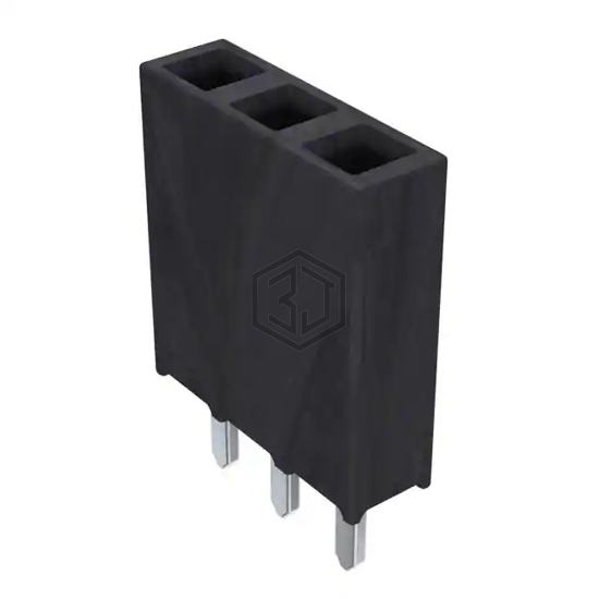 SSW-103-01-F-S - Samtec Inc. - Rectangular Connectors - Headers, Receptacles, Female Sockets
