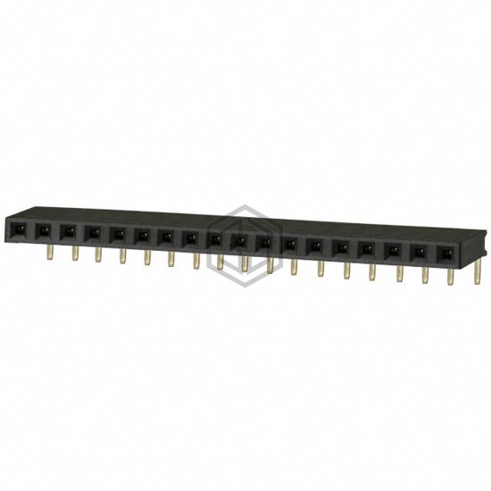 PPPC181LGBN-RC - Sullins Connector Solutions - Rectangular Connectors - Headers, Receptacles, Female Sockets