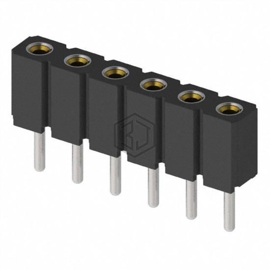 801-47-006-10-012000 - Mill-Max Manufacturing Corp. - Rectangular Connectors - Headers, Receptacles, Female Sockets