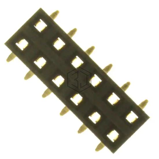 NPPN062FFKS-RC - Sullins Connector Solutions - Rectangular Connectors - Headers, Receptacles, Female Sockets