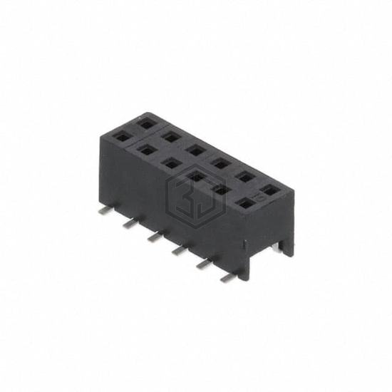 55510-112TRLF - Amphenol ICC (FCI) - Rectangular Connectors - Headers, Receptacles, Female Sockets