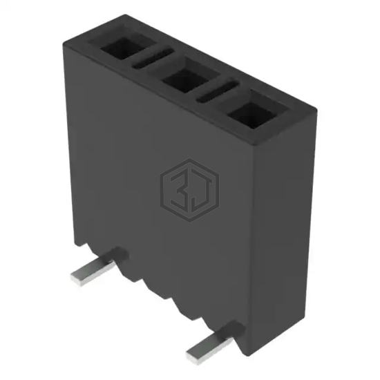SSM-103-L-SV-P-TR - Samtec Inc. - Rectangular Connectors - Headers, Receptacles, Female Sockets